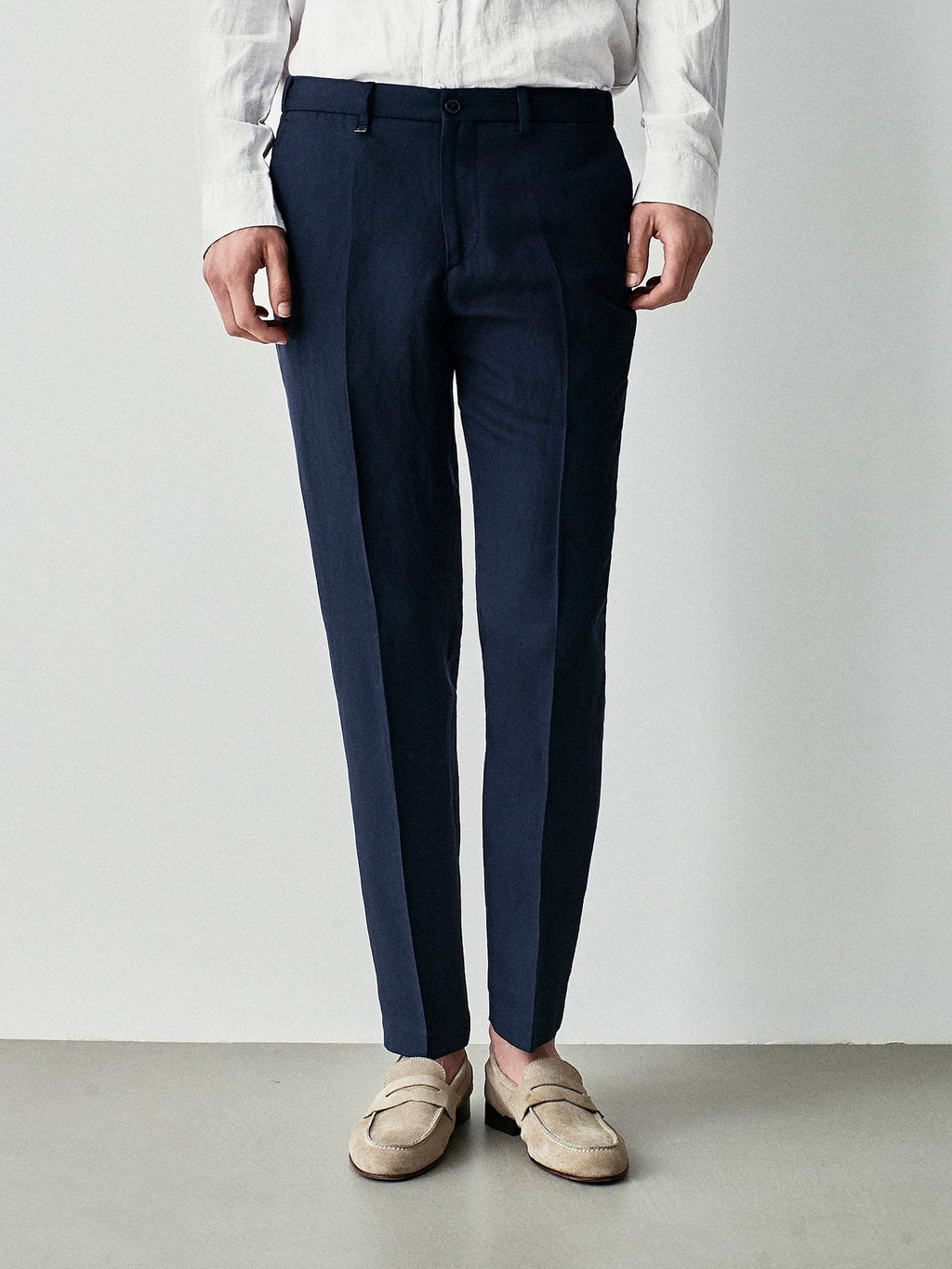 Pantaloni casual in fresh linen