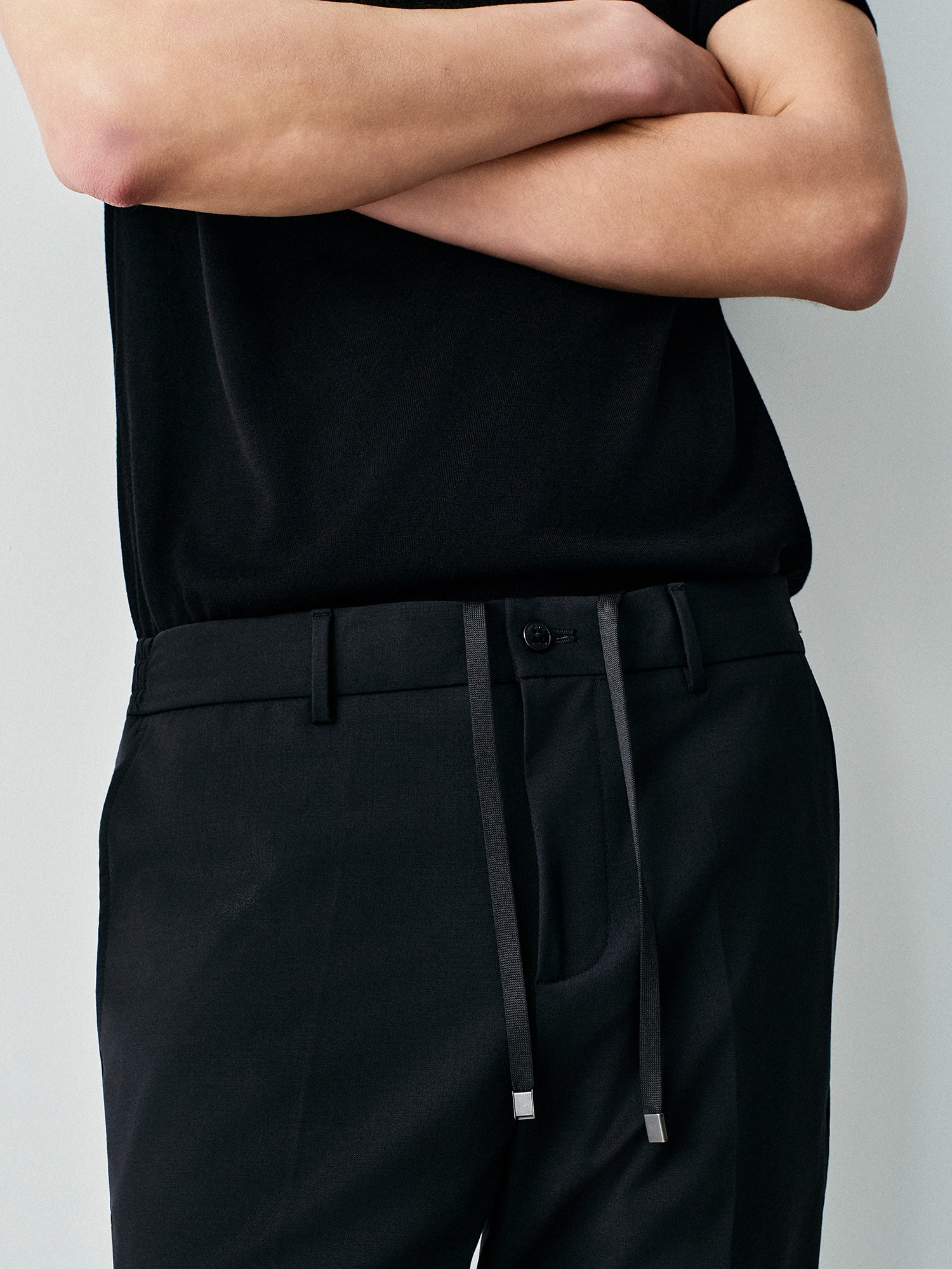 Jogger in misto lana