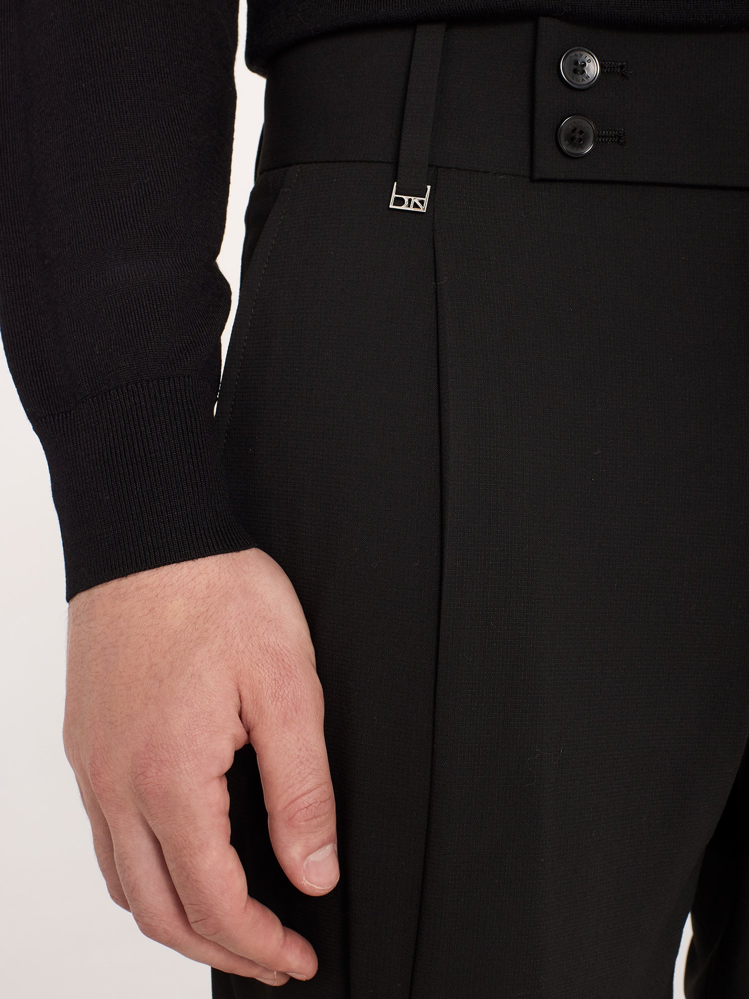 PANTALONE SARTORIALE A FASCIA ALTA