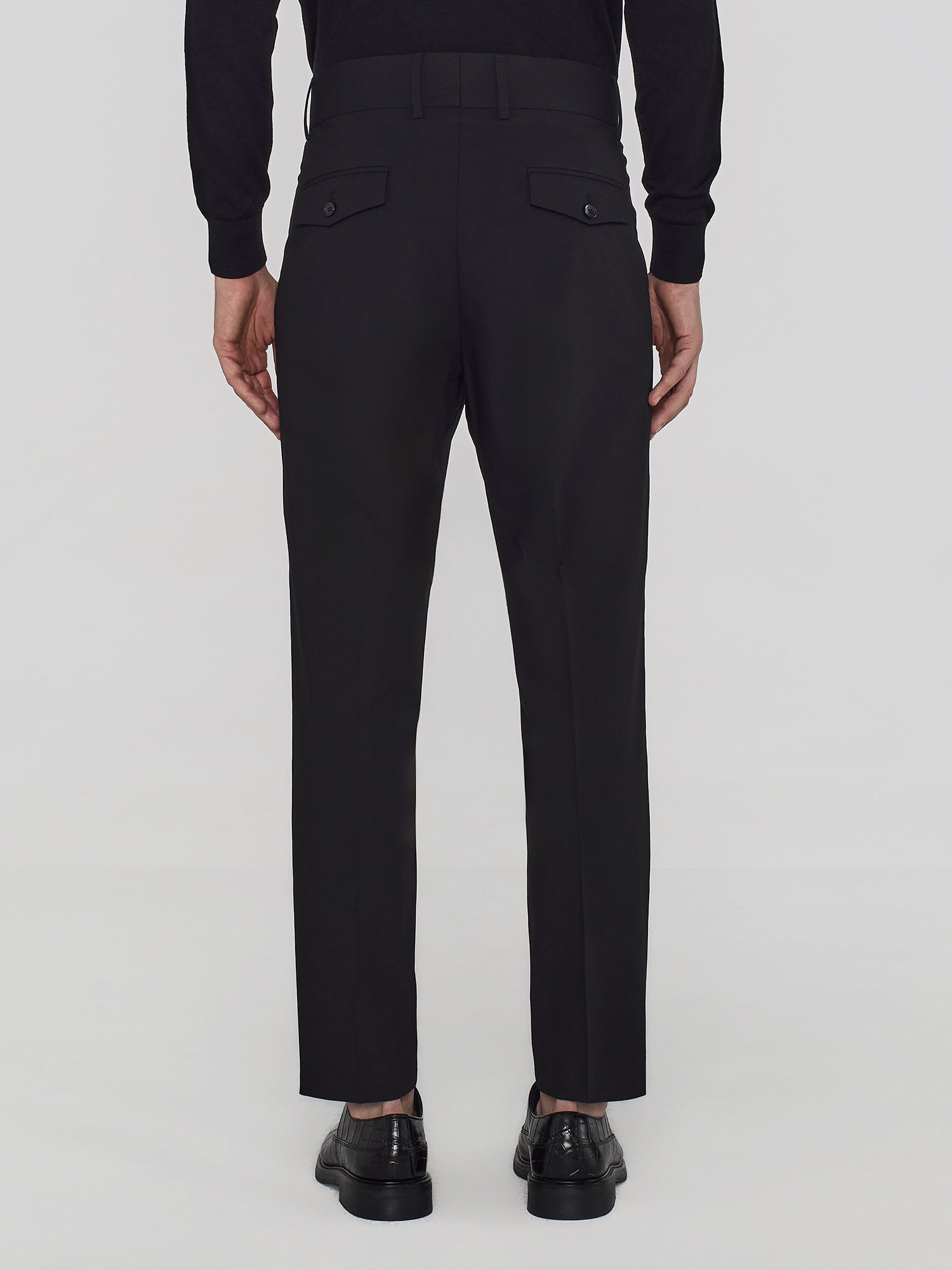 PANTALONE SARTORIALE A FASCIA ALTA