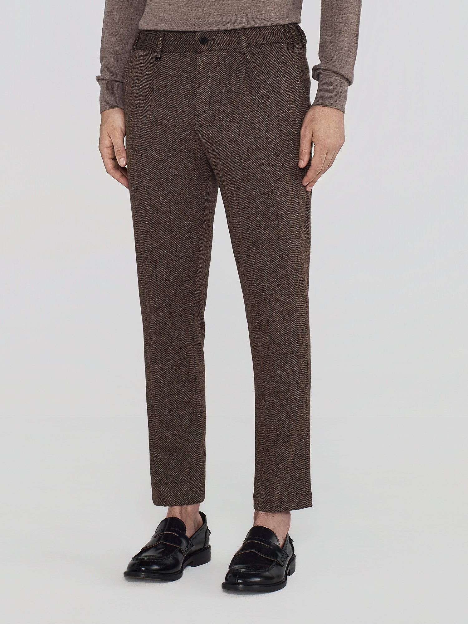 JERSEY FLANNEL TROUSERS	