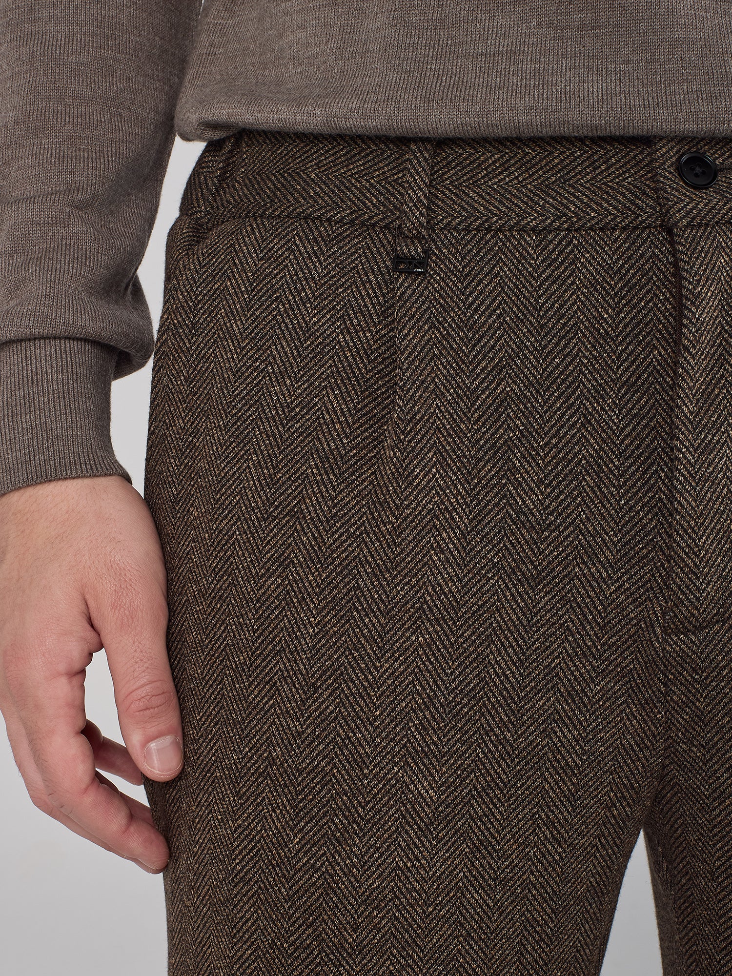PANTALONE IN FLANELLA JERSEY