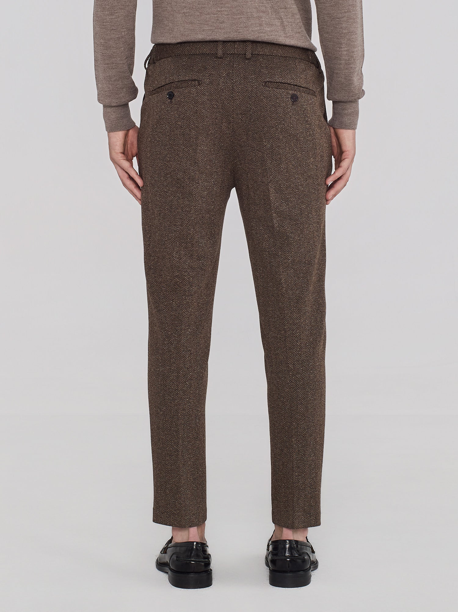 PANTALONE IN FLANELLA JERSEY