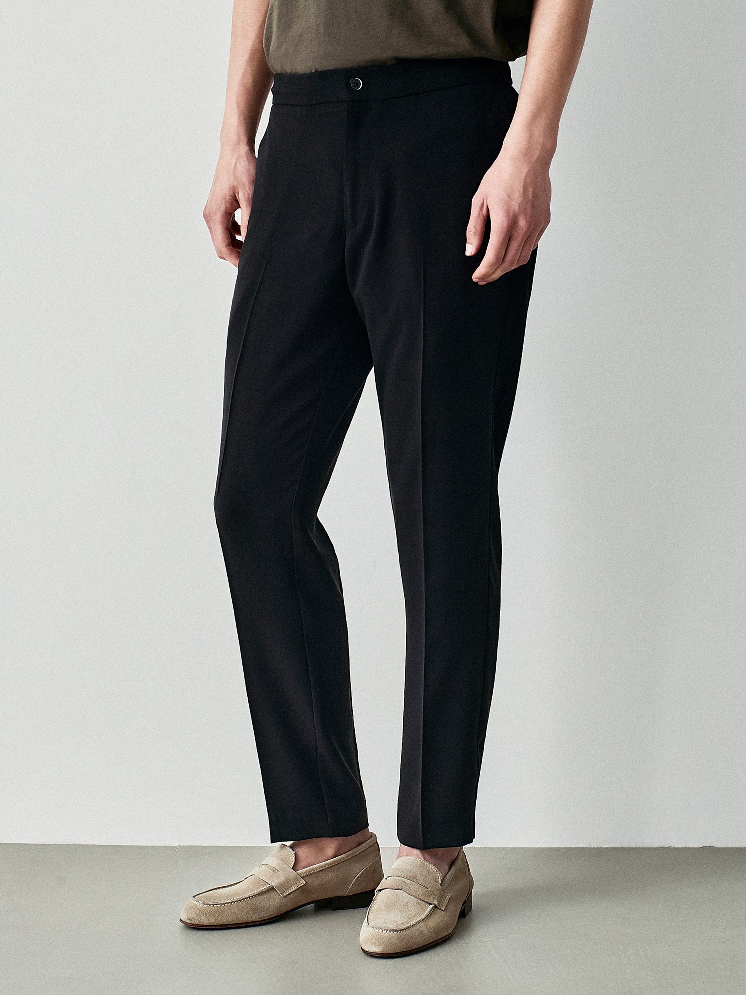 Textured jogger pants
