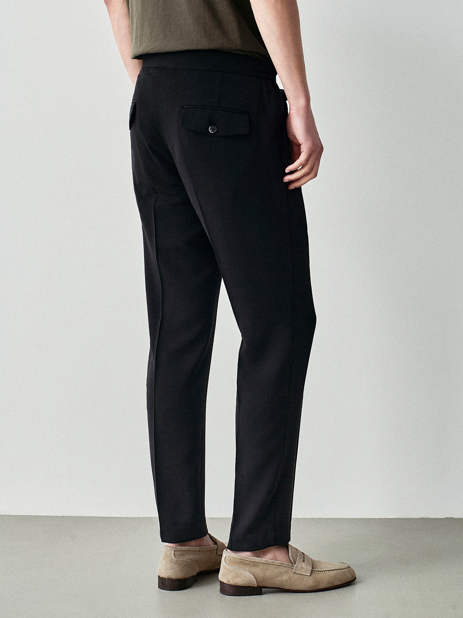 Textured jogger pants
