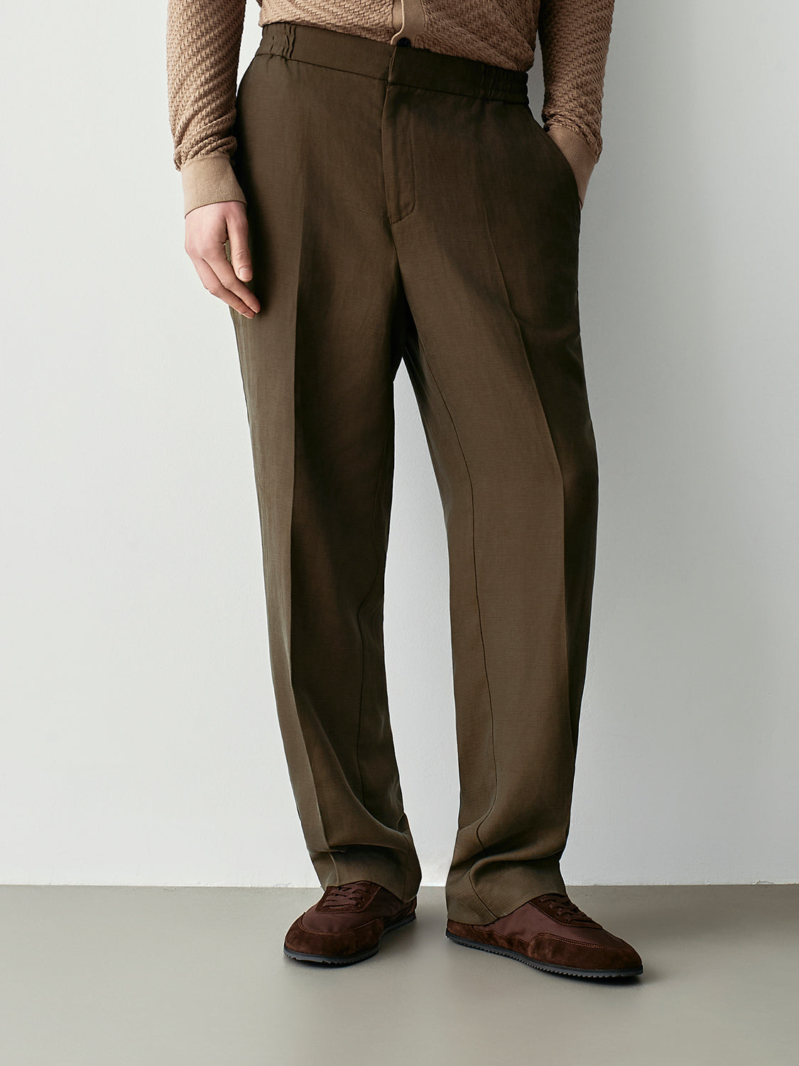 Wide leg trousers – DAVID NAMAN