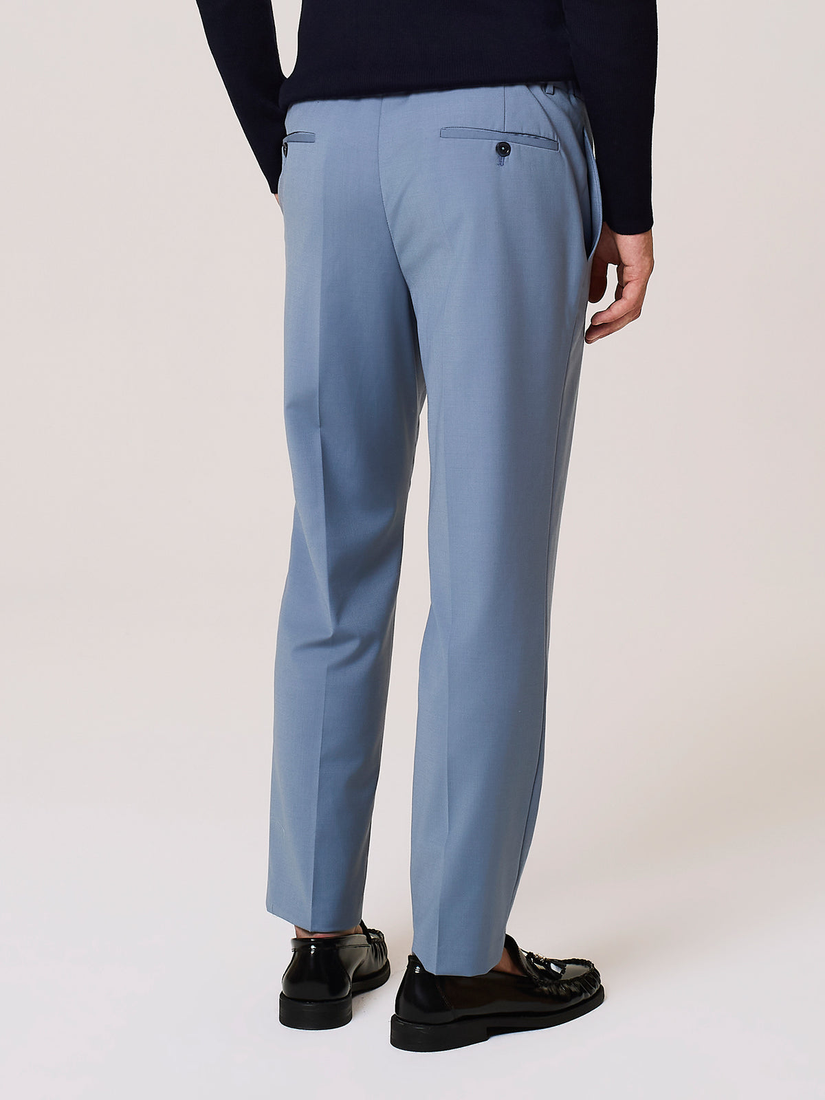 Pantalone jogger in misto lana