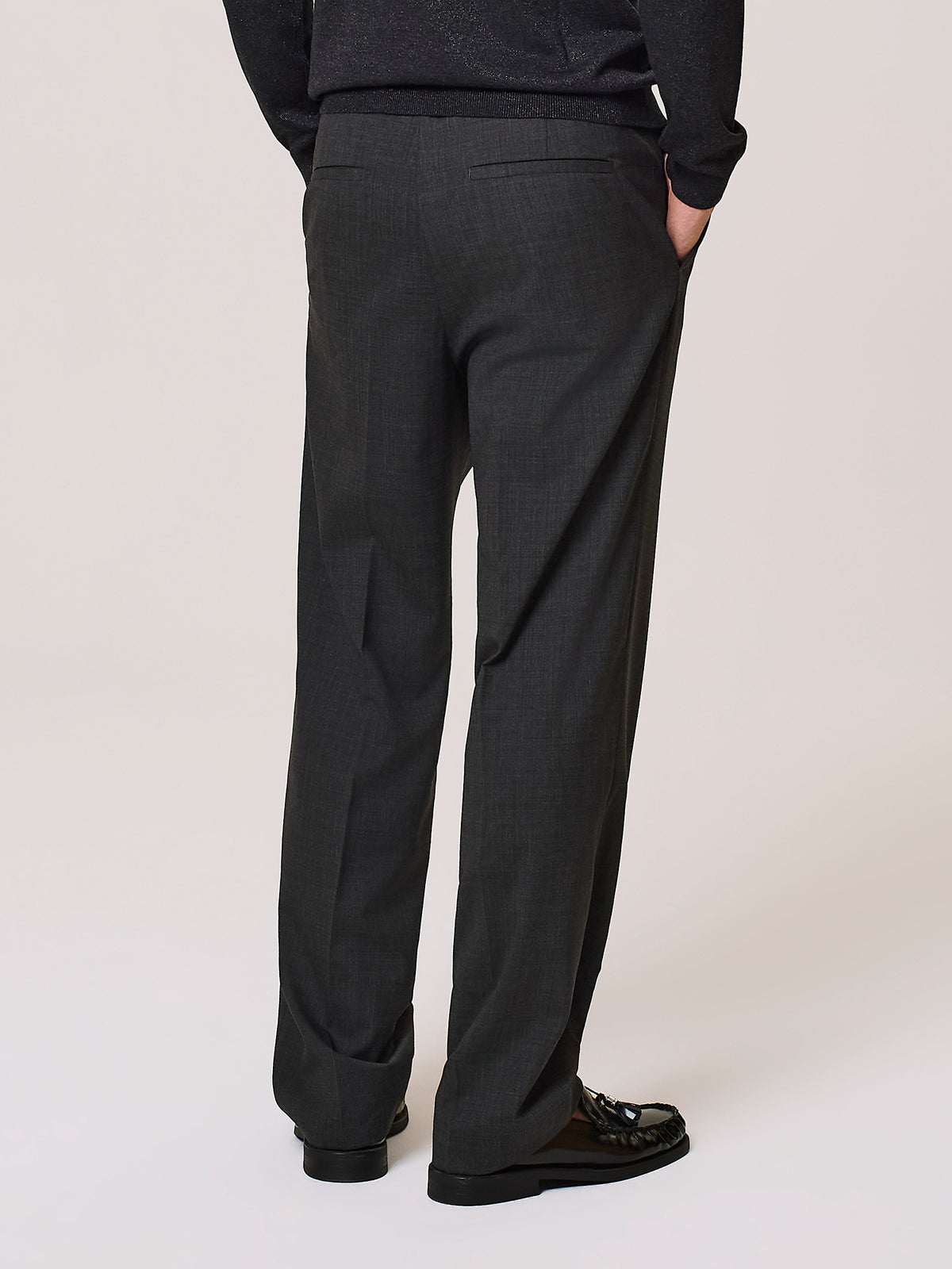 Relaxed fit tailored trousers