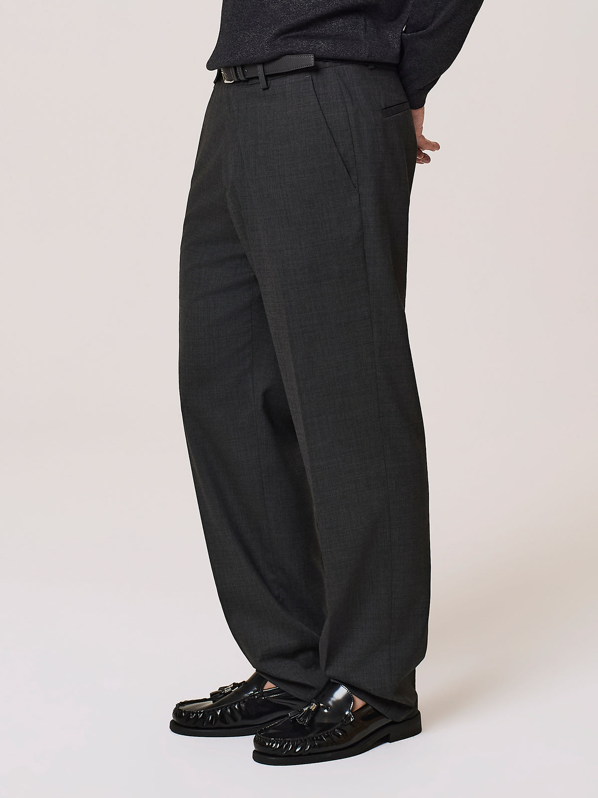 Relaxed fit tailored trousers