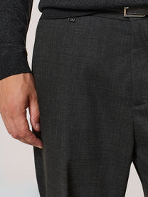Relaxed fit tailored trousers