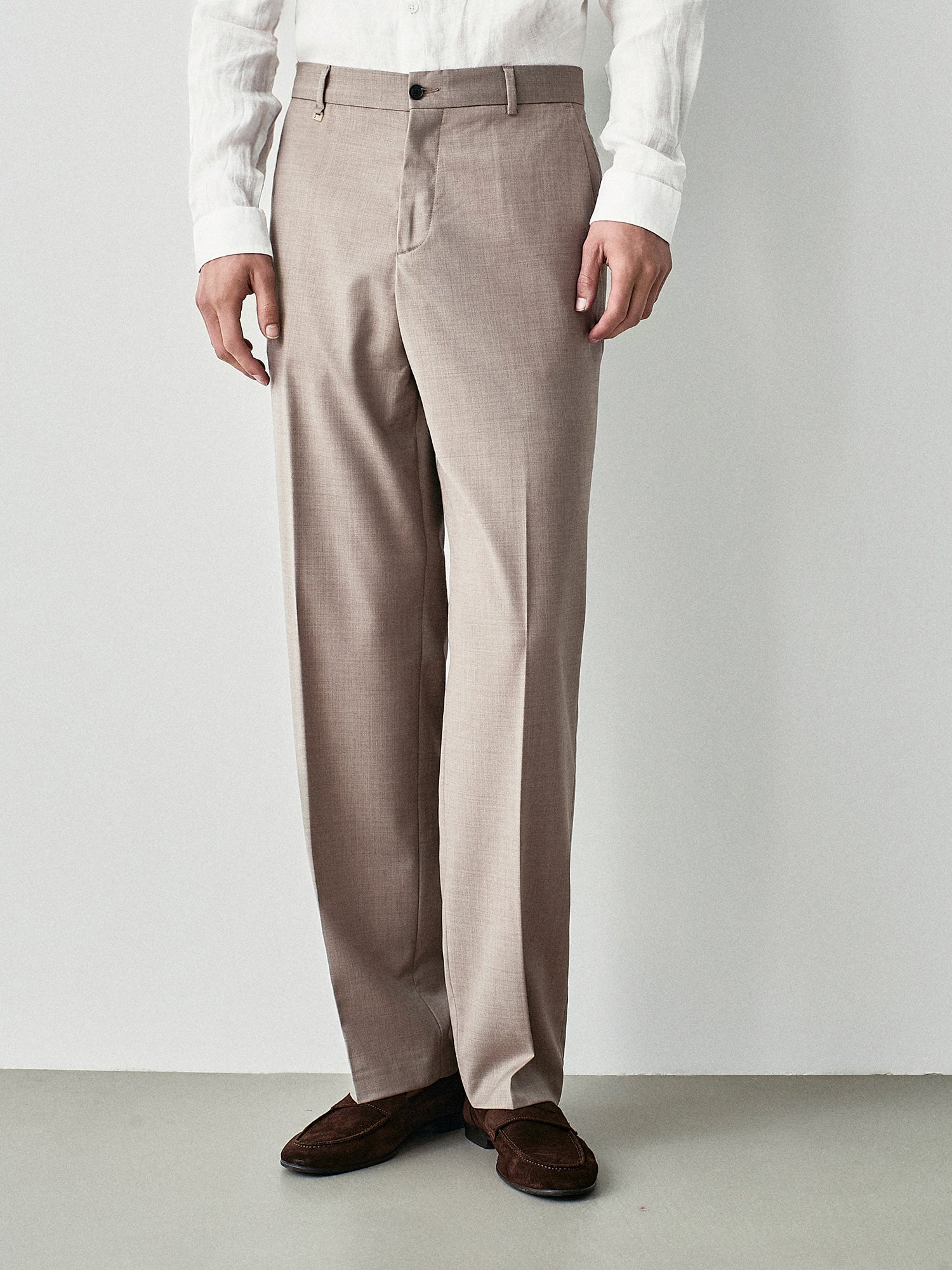 Relaxed Fit Tailored Trousers