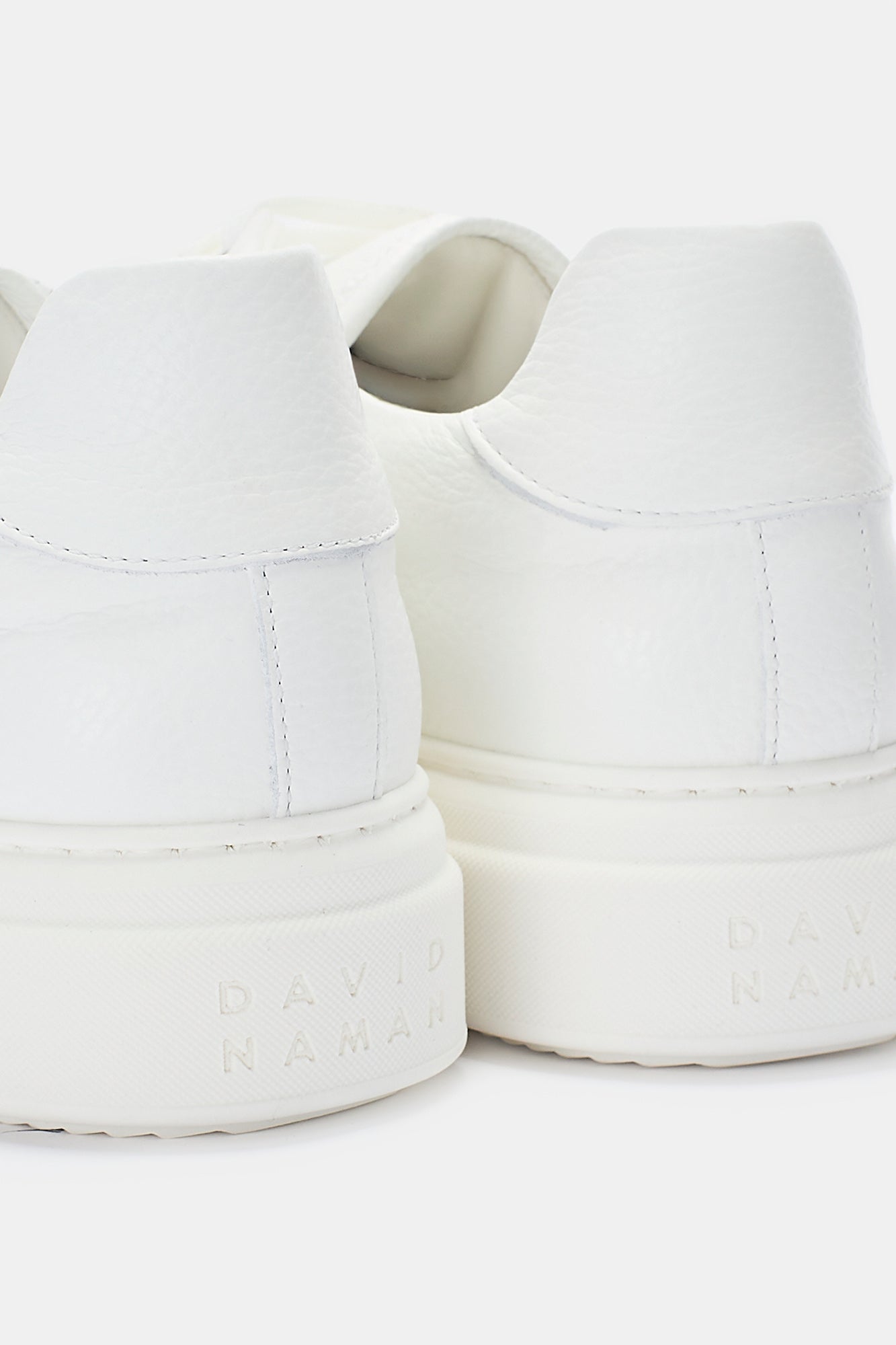 Leather sneakers