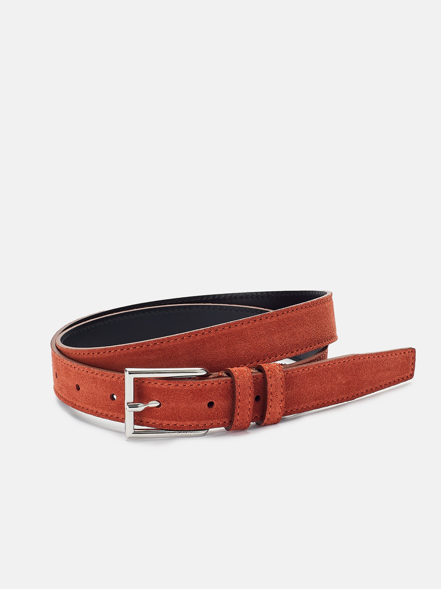 Cintura in pelle suede