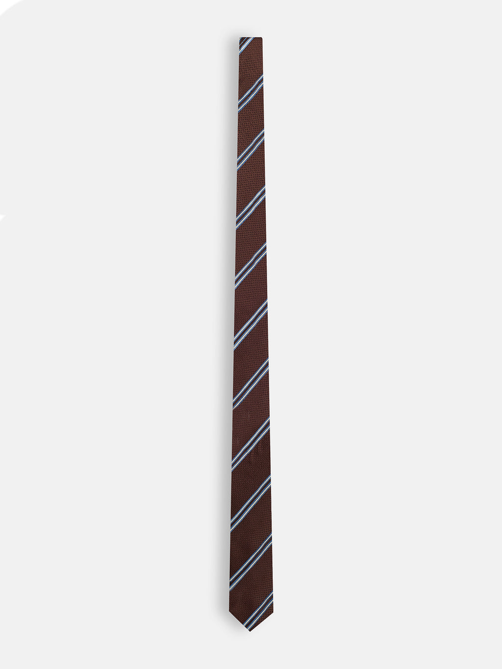 regimental jacquard tie