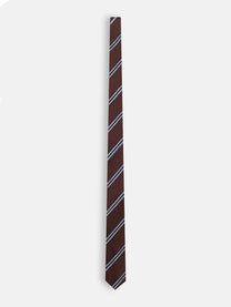 Cravatta regimental  jaquard