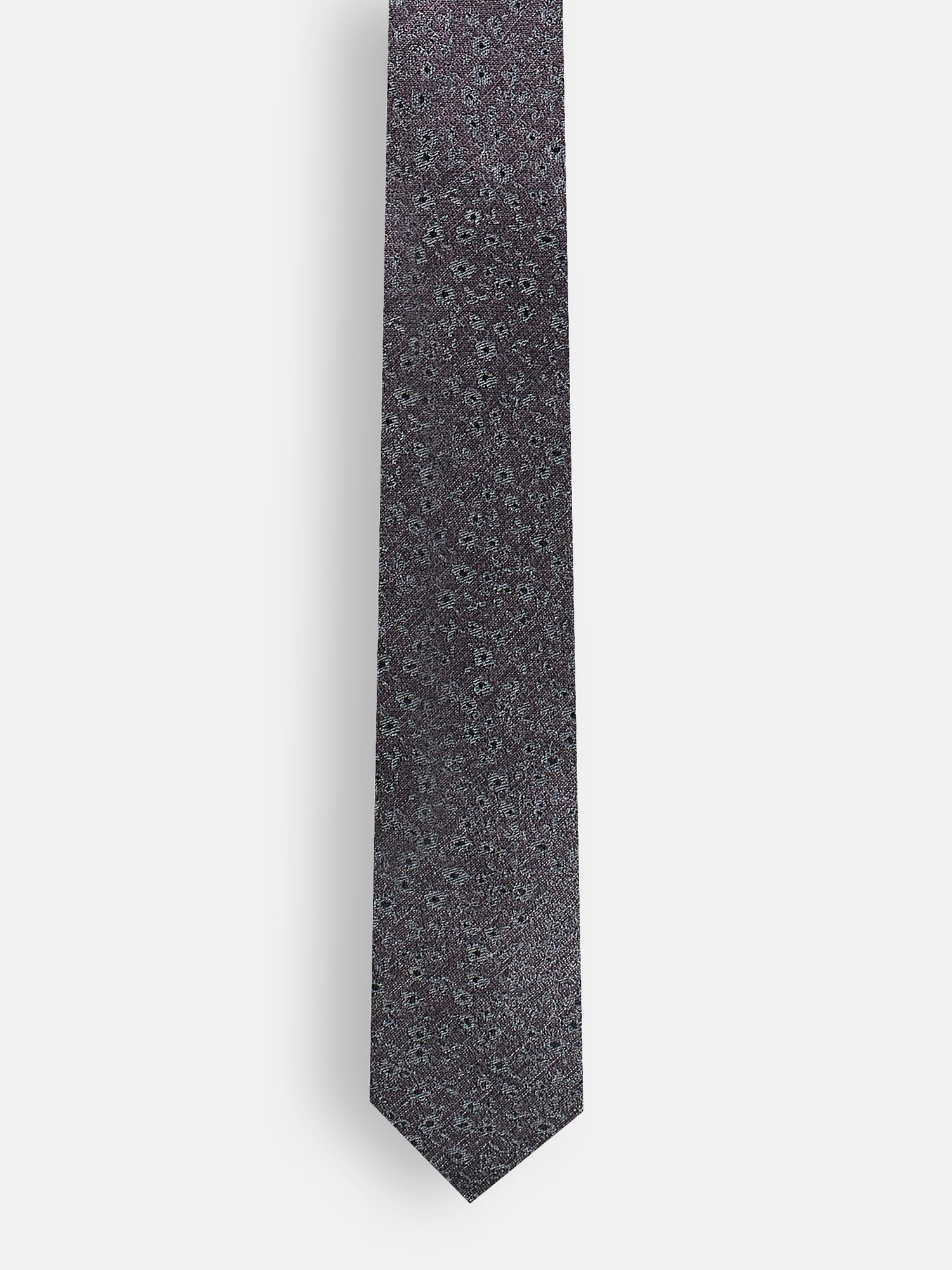 Cravatta floral  jaquard