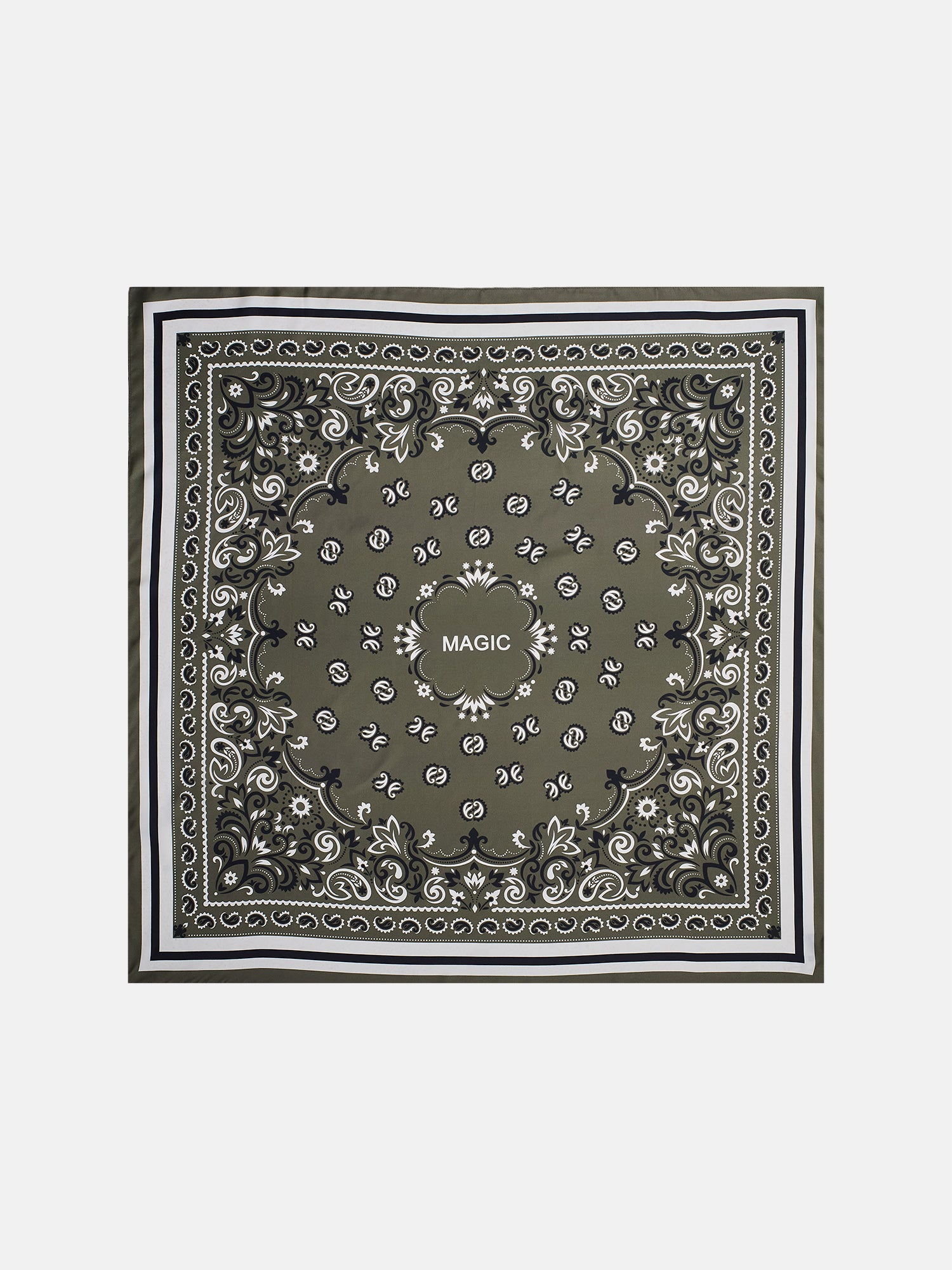 Foulard paisley in seta