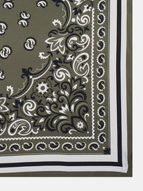 paisley silk foulard