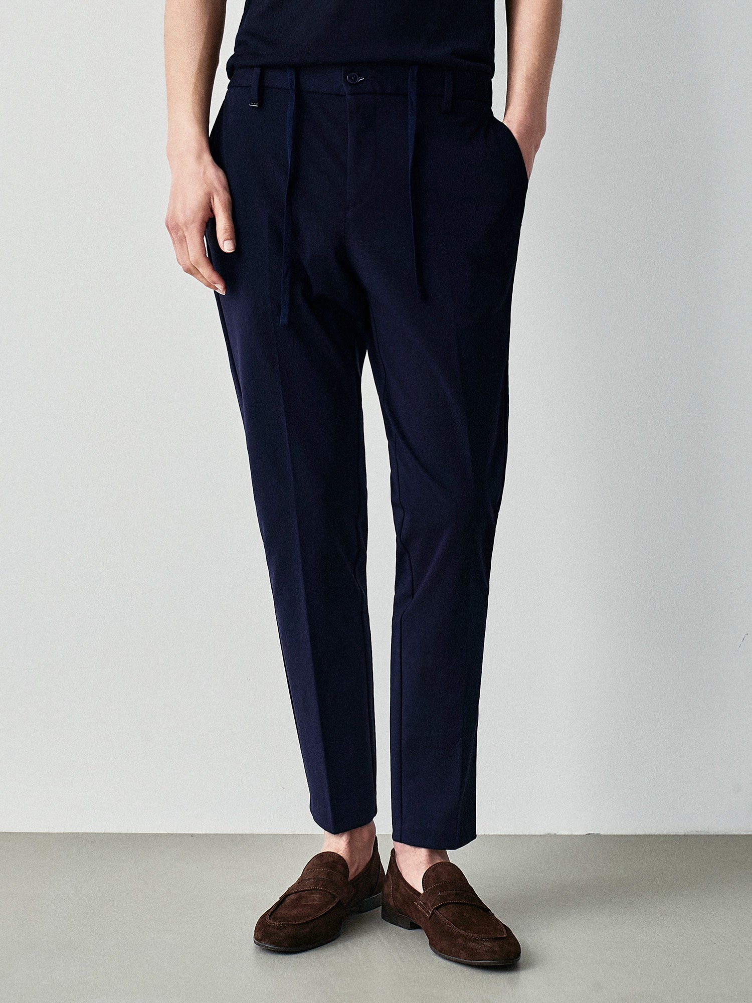 Trousers in punto milano