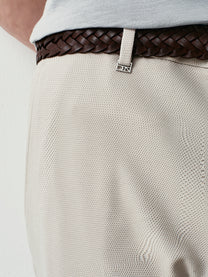 Piquet suit trousers