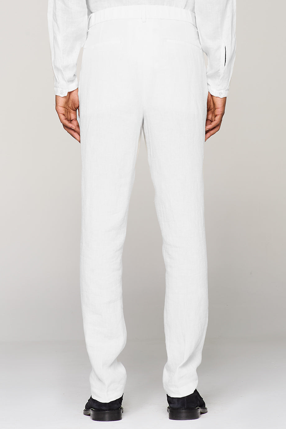 LINEN GAUZE SUIT PANTS