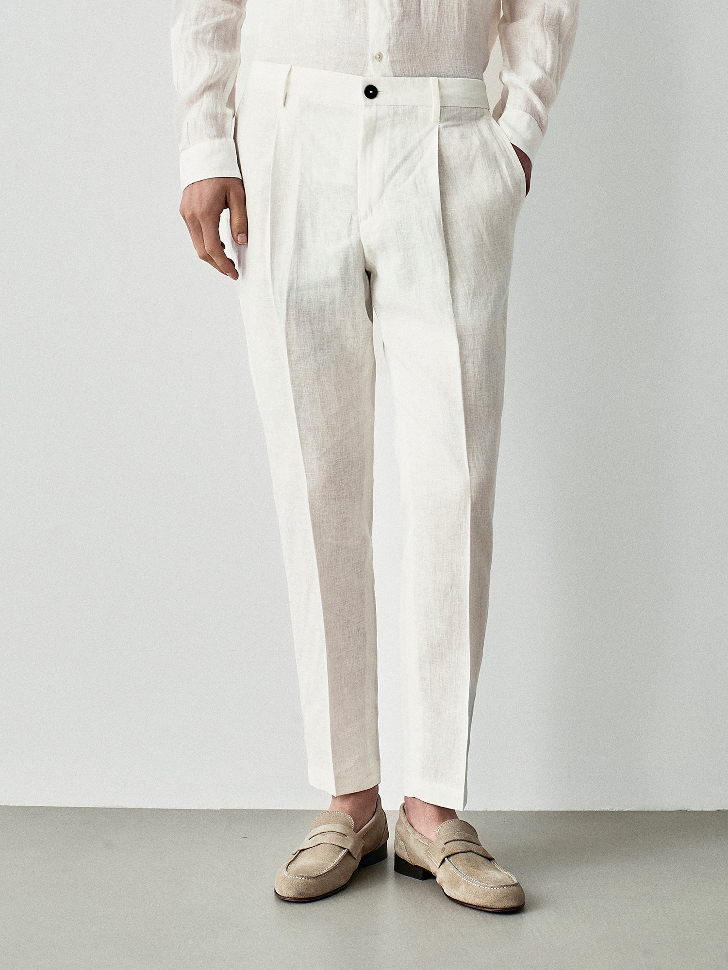 Linen jogger
