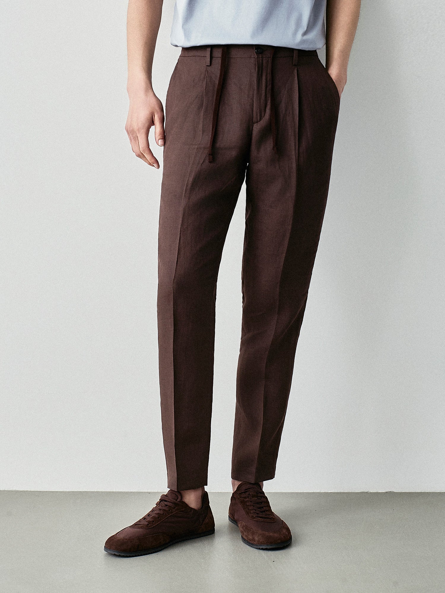 Linen jogger
