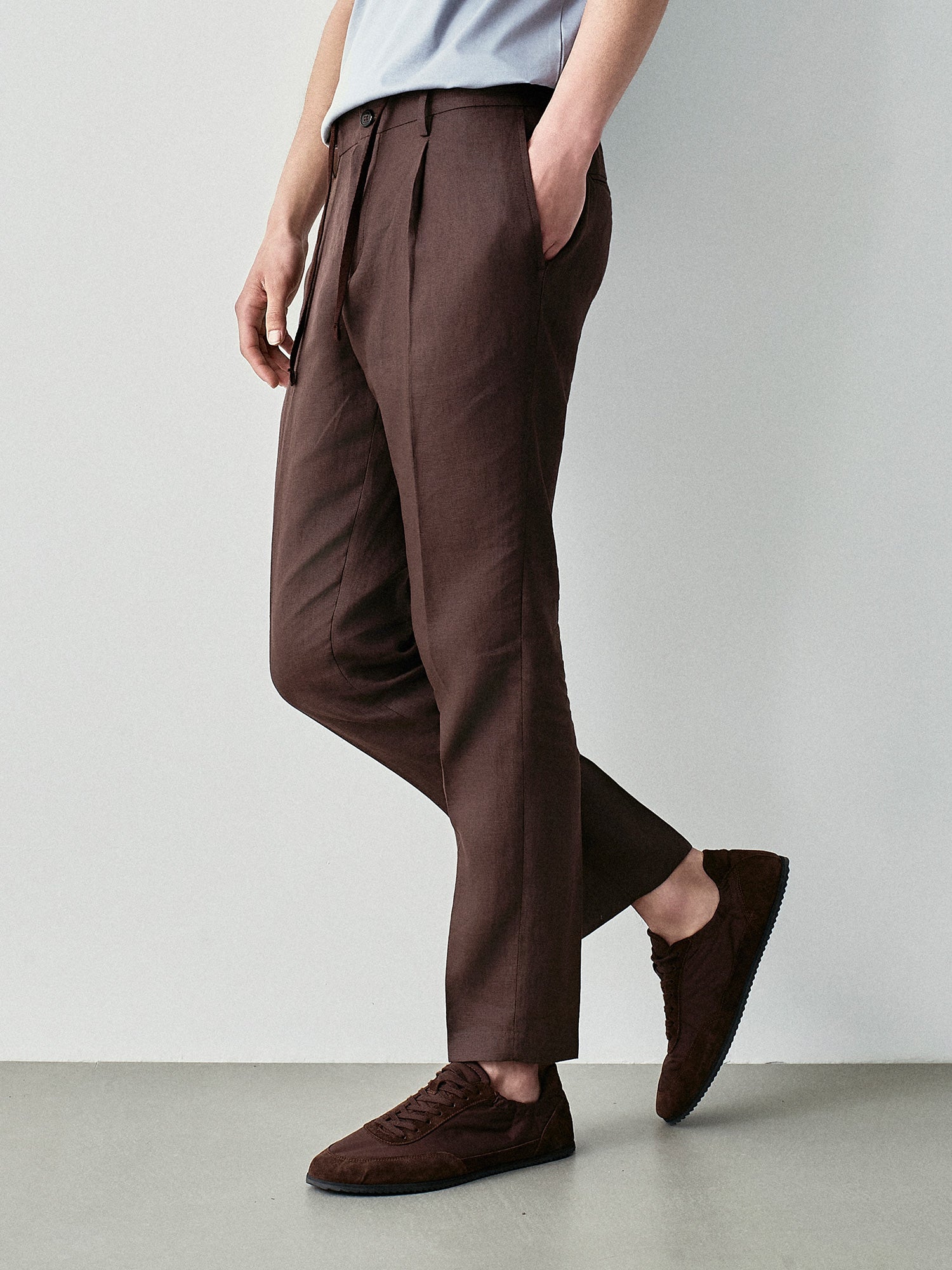 Linen jogger