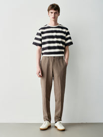 Pantaloni in lino con coulisse