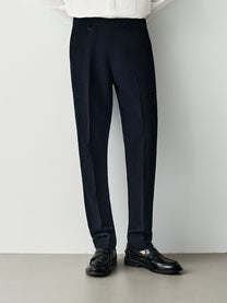Pantaloni in lino con coulisse