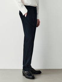 Pantaloni in lino con coulisse