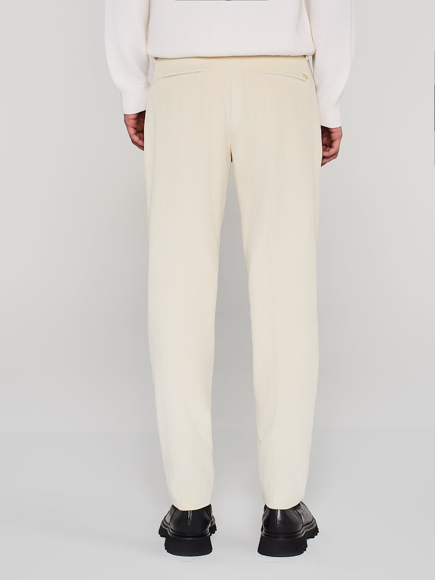 PANTALONE IN VELLUTO A COSTE