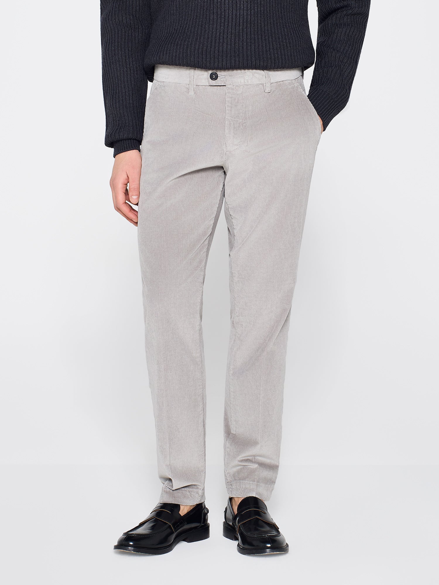 PANTALONE IN VELLUTO A COSTE