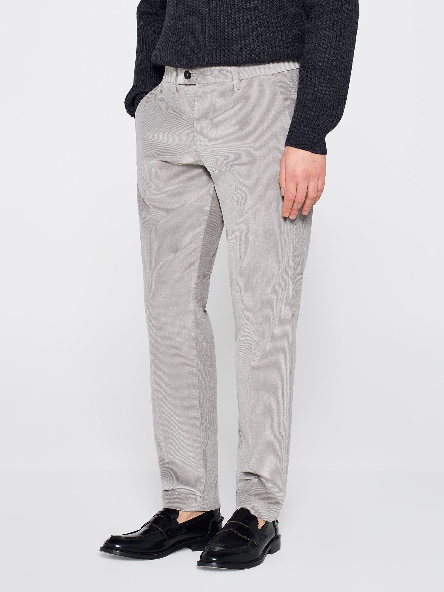 PANTALONE IN VELLUTO A COSTE