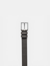 Cintura in pelle saffiano fibbia saquare