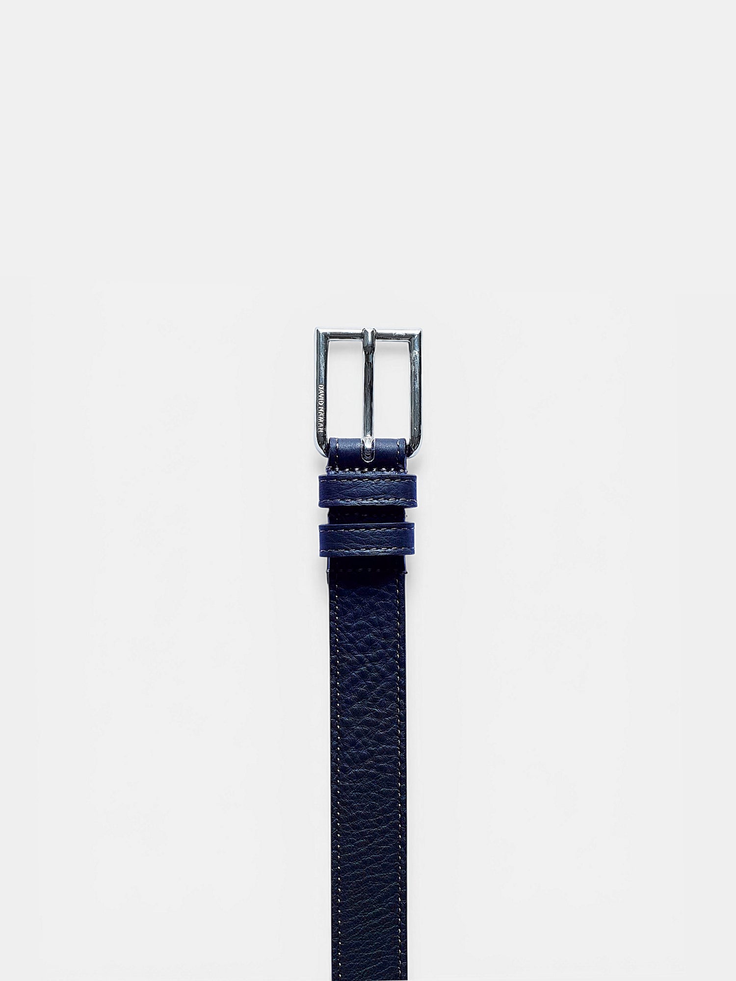 Cintura in pelle saffiano fibbia saquare