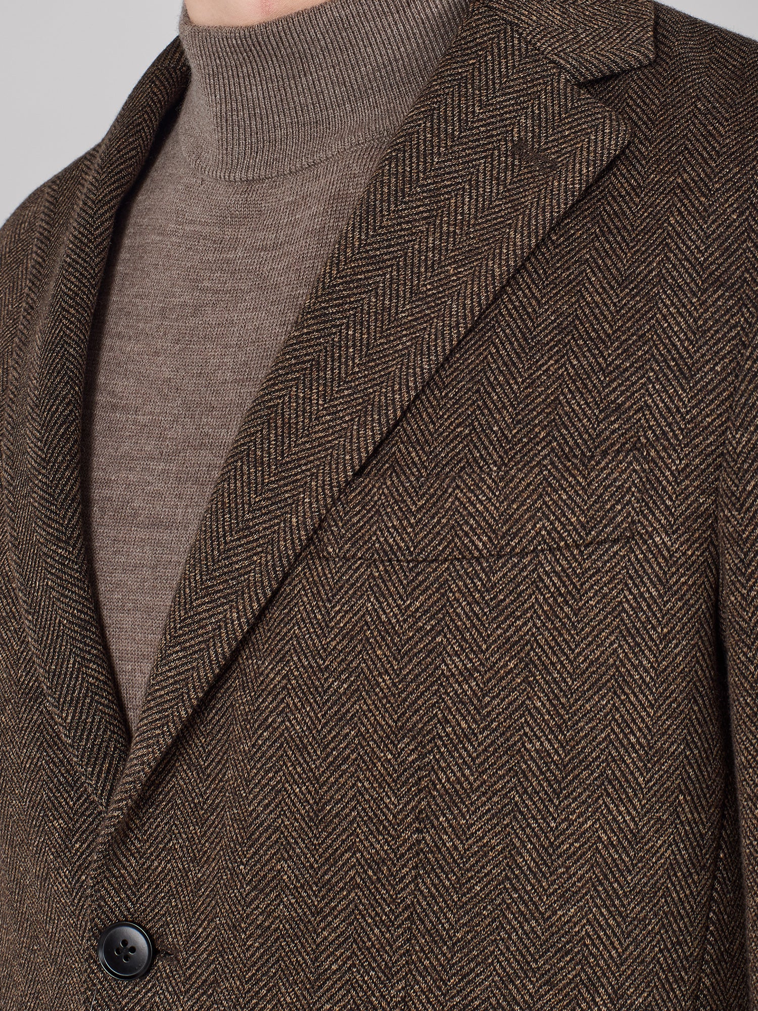 CHEVRON SUIT JACKET