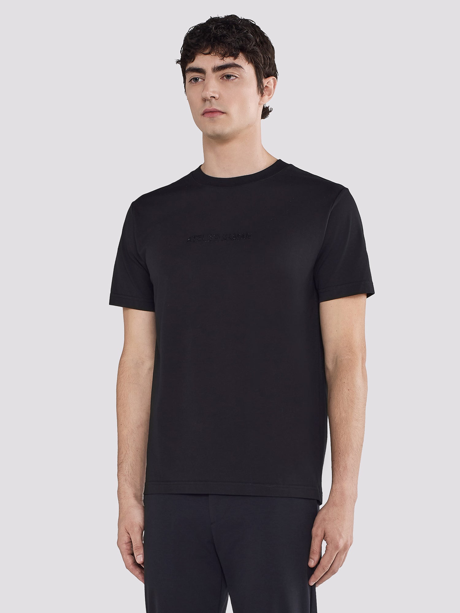 T-SHIRT ATELIER NAMAN JEWELED LOGO