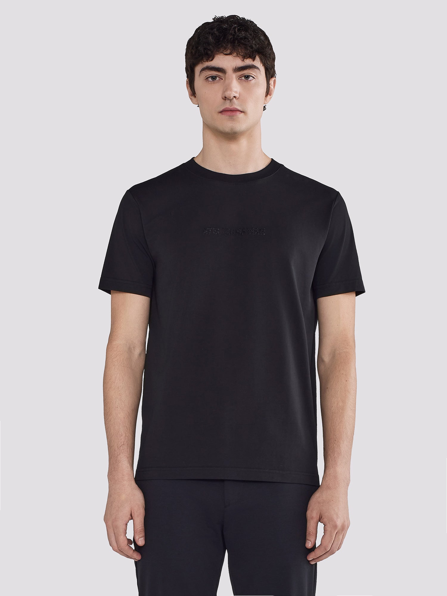 T-SHIRT ATELIER NAMAN JEWELED LOGO