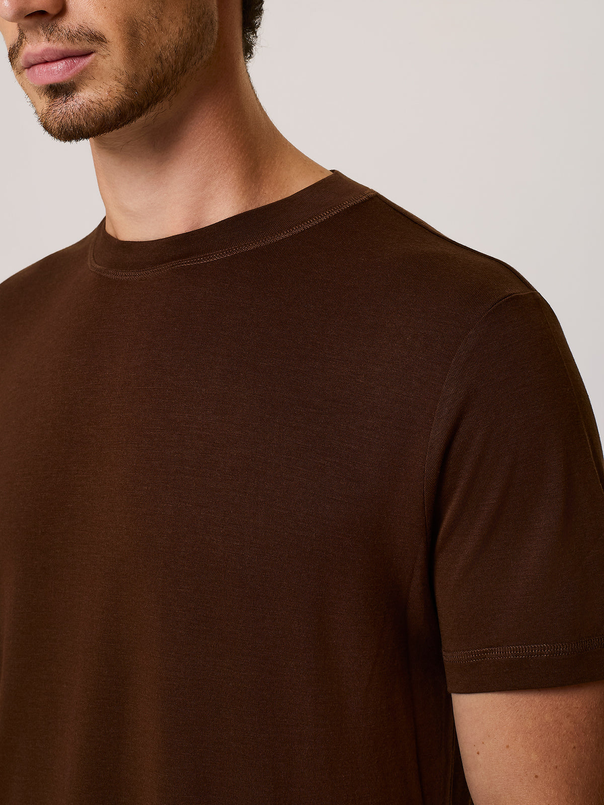 T-shirt in misto lana