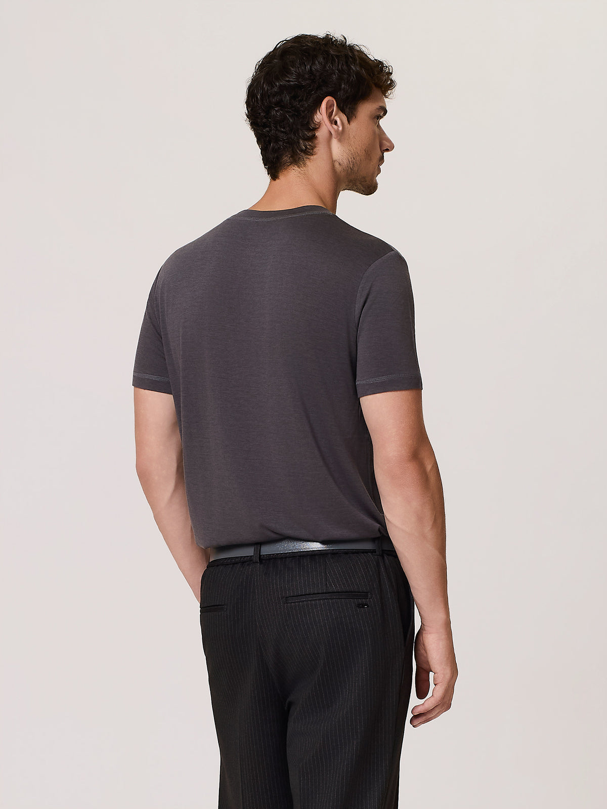 T-shirt in misto lana