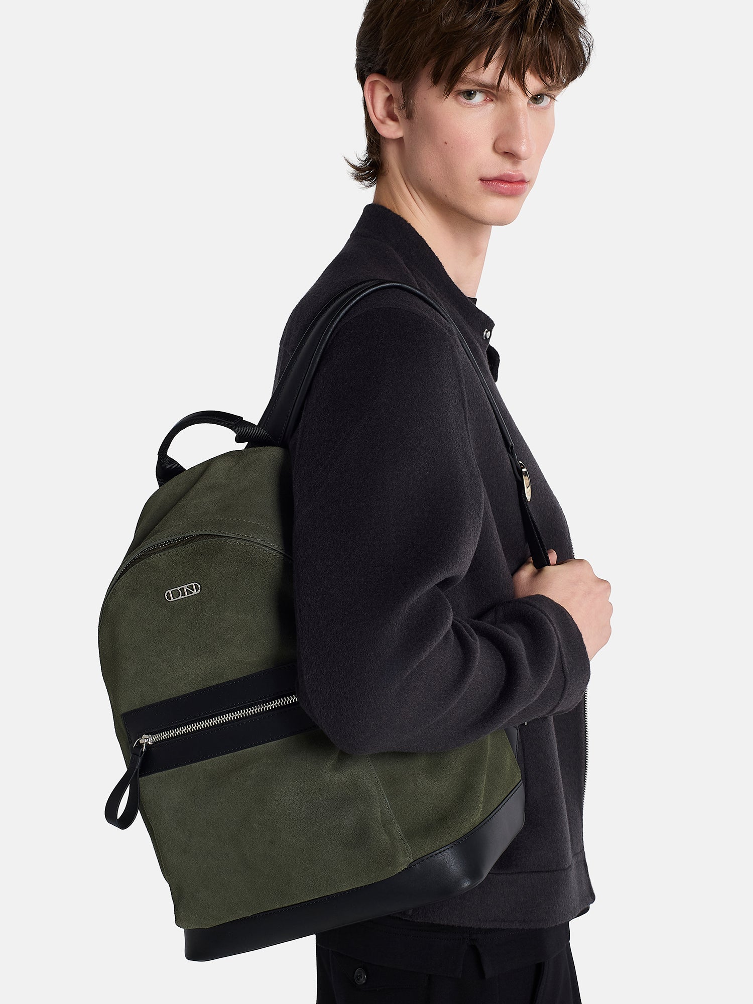 BACKPACK IN SUEDE – DAVID NAMAN