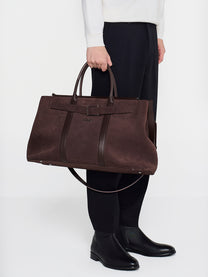 SUEDE XL TOTE BAG