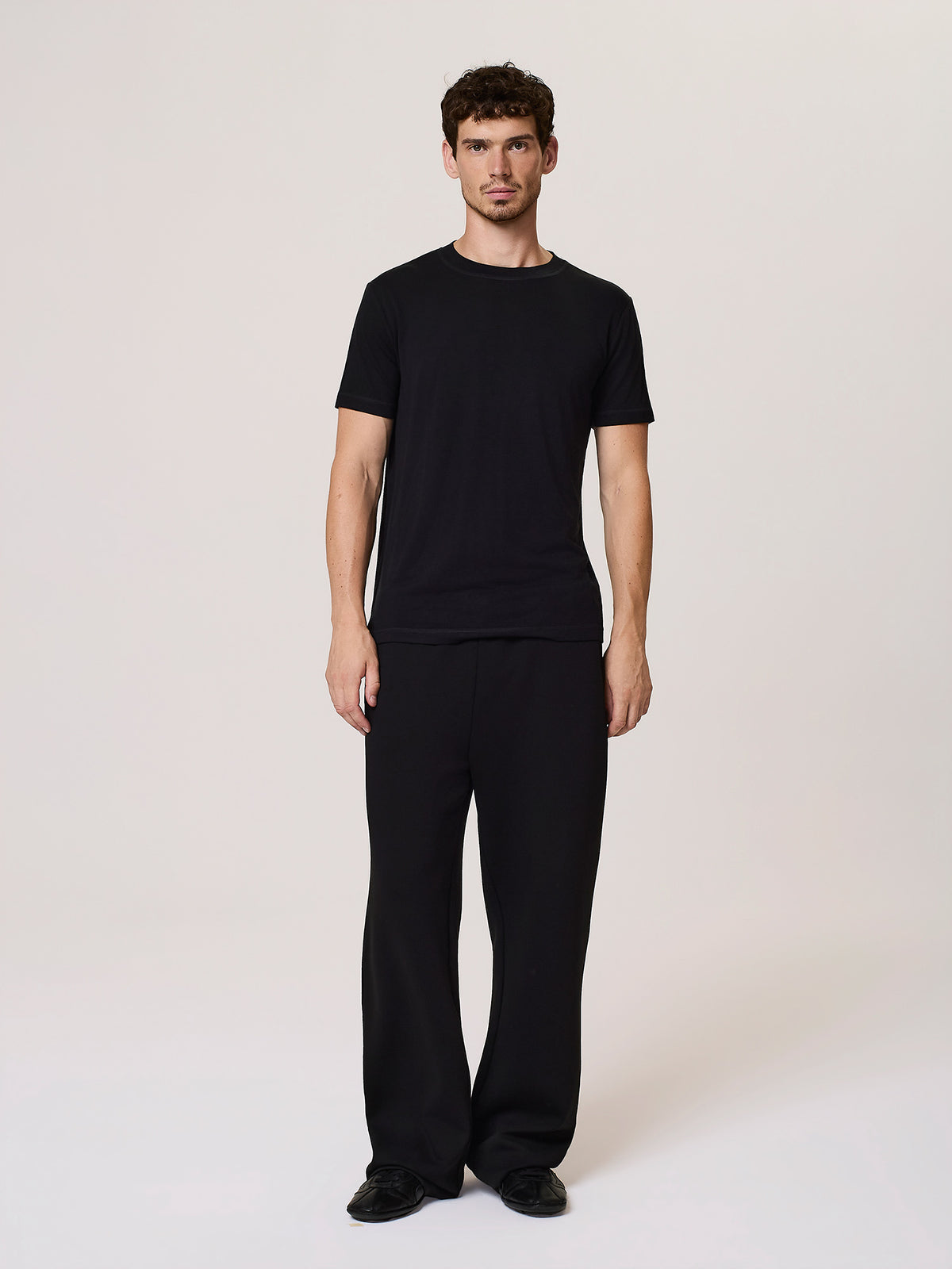 Wool-blend t-shirt