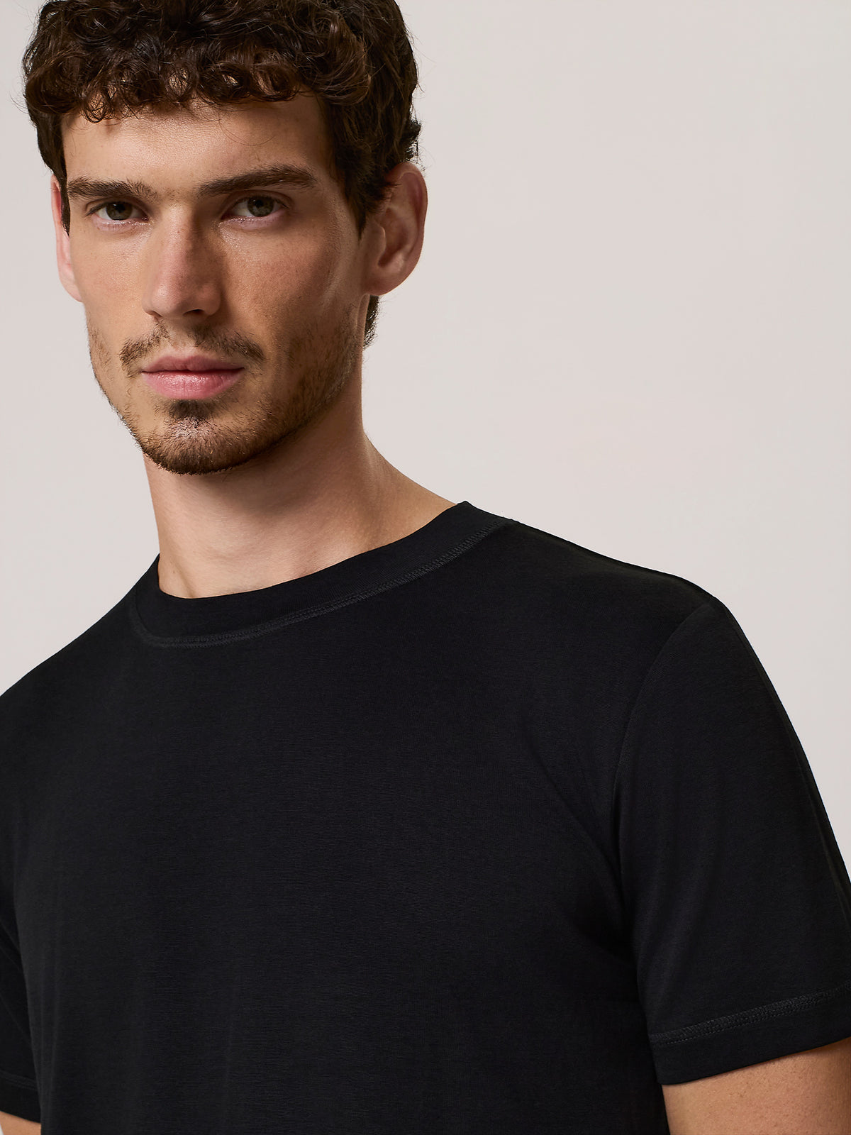 Wool-blend t-shirt