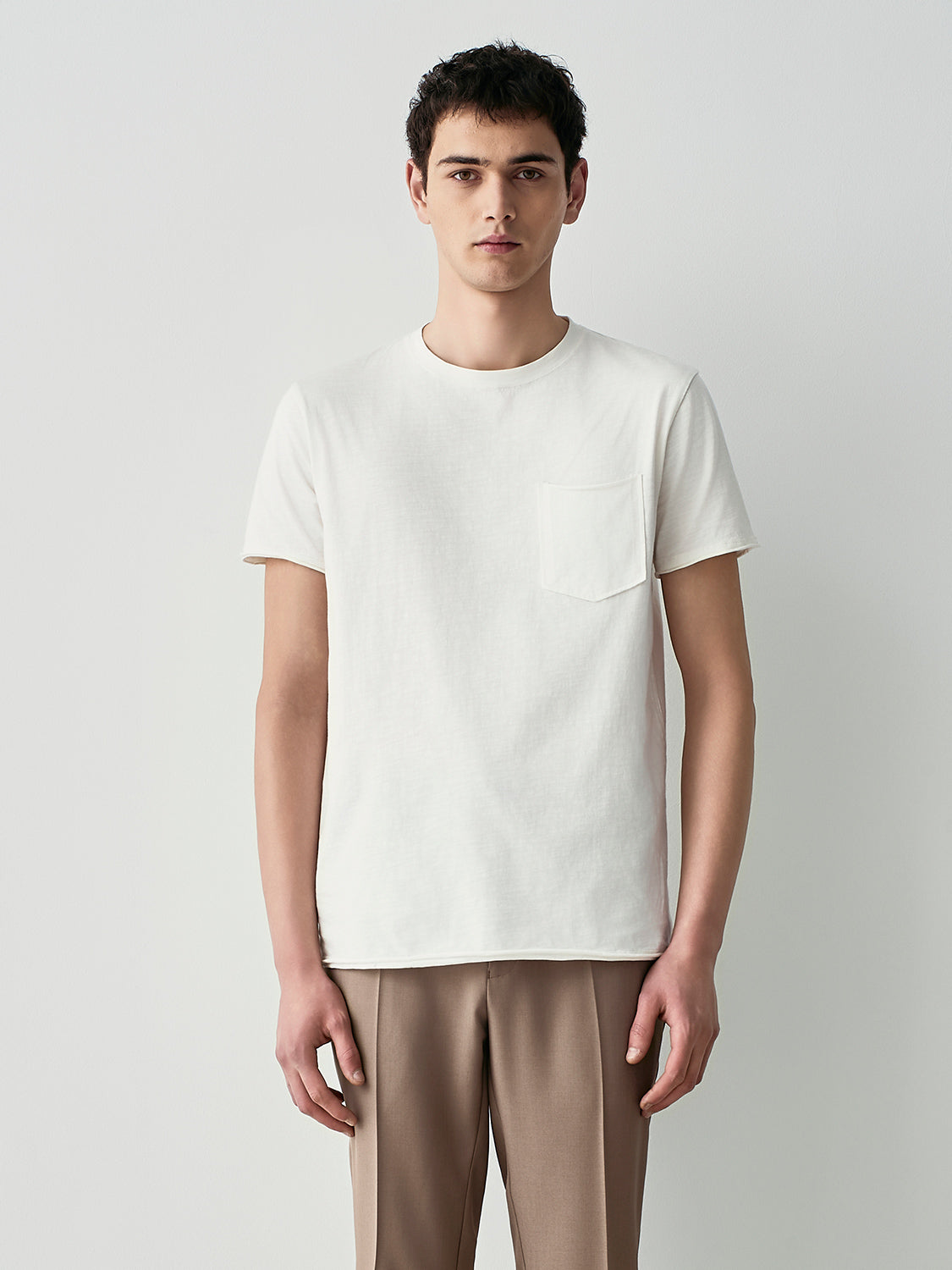 T-shirt raw cut