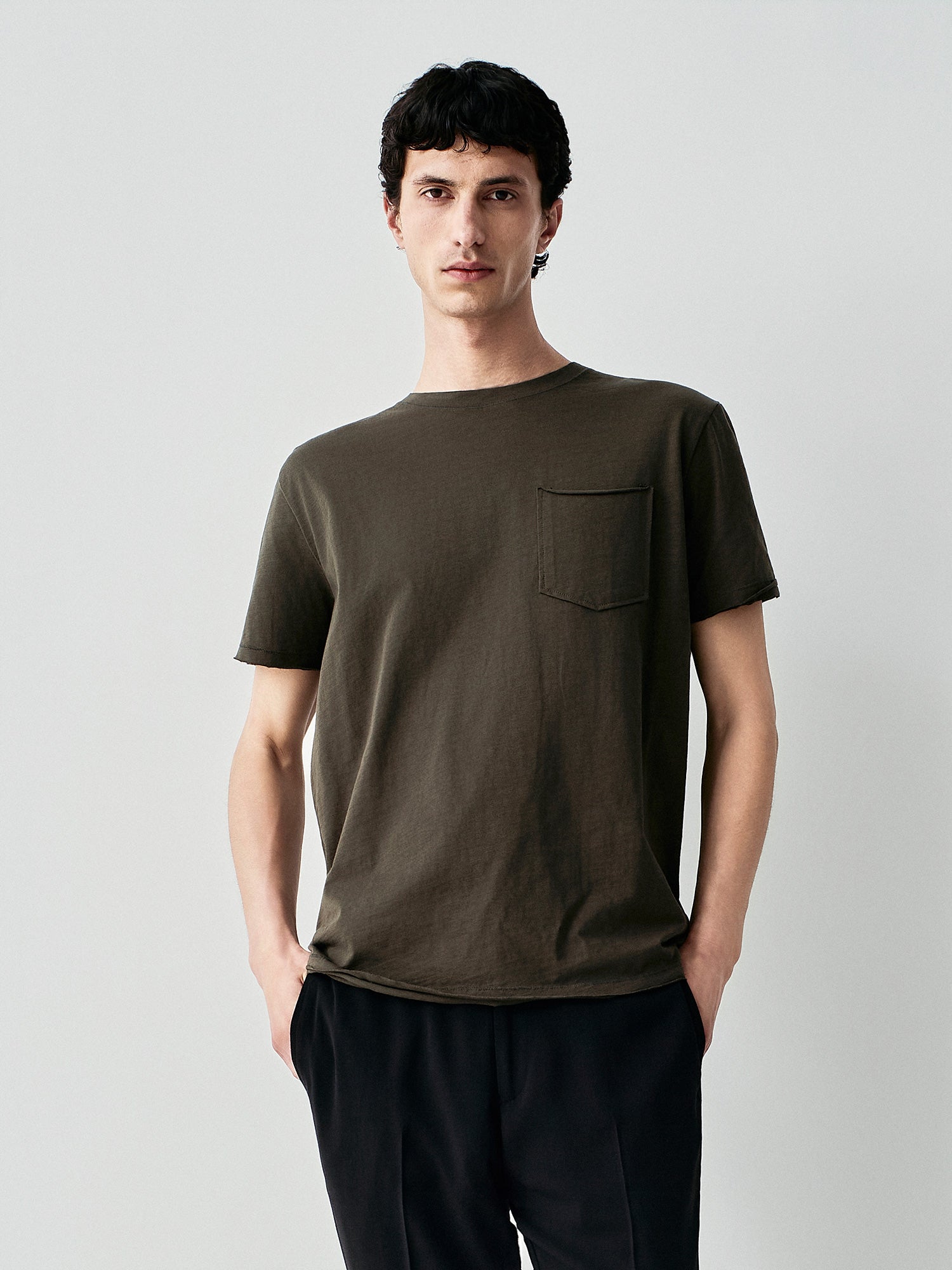 T-shirt raw cut