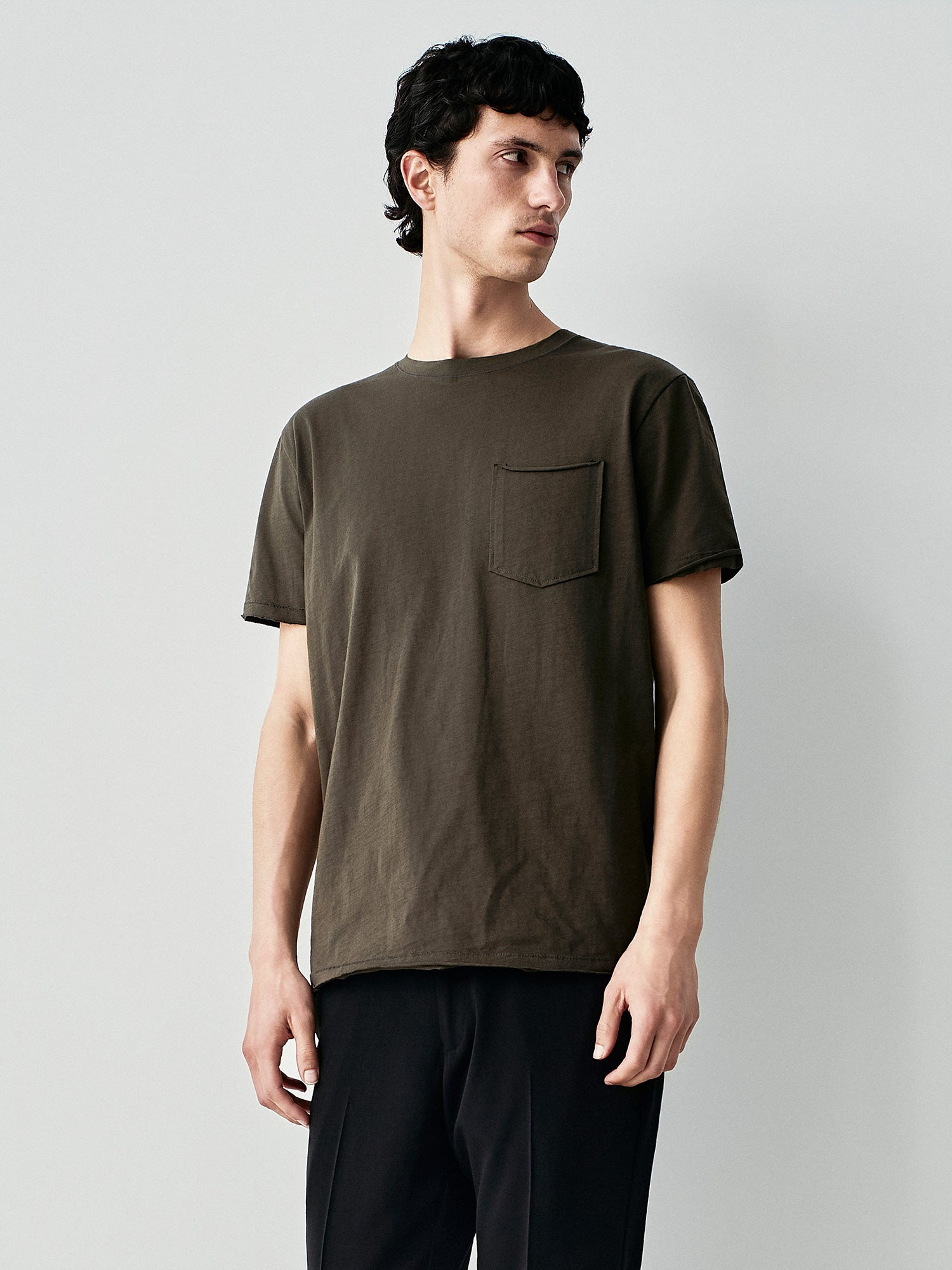 T-shirt raw cut