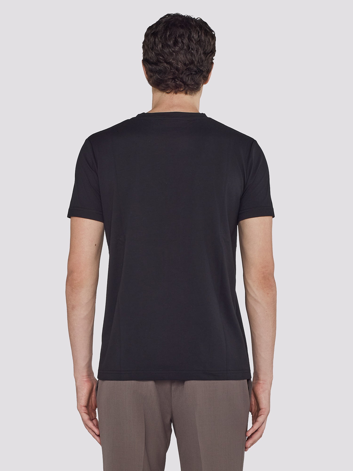 ATELIER NAMAN T-SHIRT WITH EMBROIDERED LOGO	