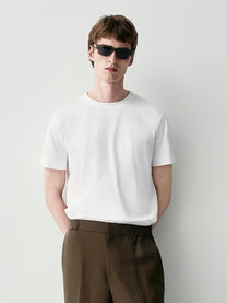 T-shirt regular a maniche corte